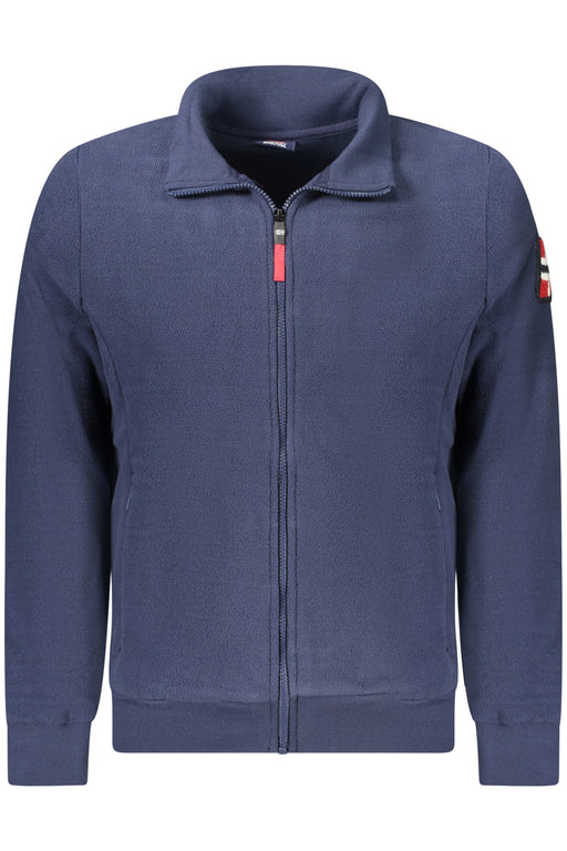 Norway 1963 Mens Blue Zip-Up Sweatshirt
