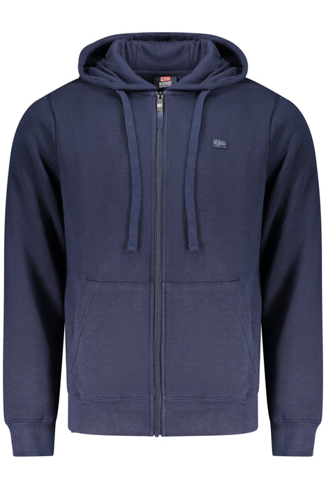 Norway 1963 Mens Blue Zip-Up Sweatshirt
