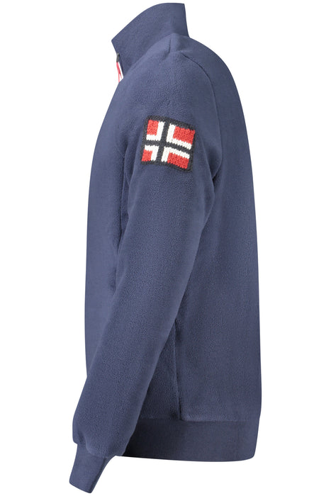 Norway 1963 Mens Blue Zip-Up Sweatshirt