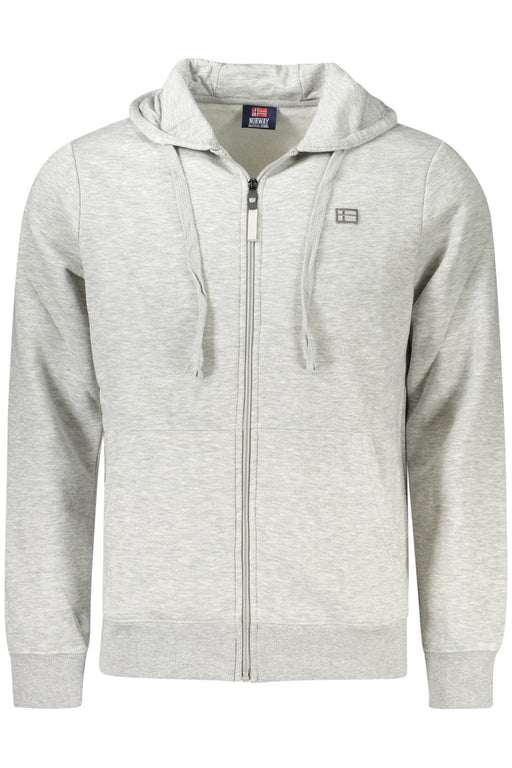 Norway 1963 Mens Gray Zip-Up Sweatshirt