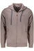 Norway 1963 Mens Brown Zip-Up Sweatshirt