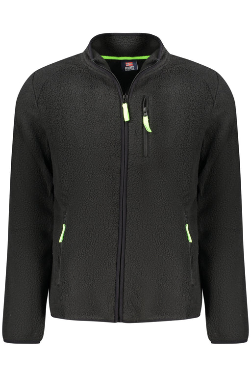 Norway 1963 Mens Black Zip-Up Sweatshirt