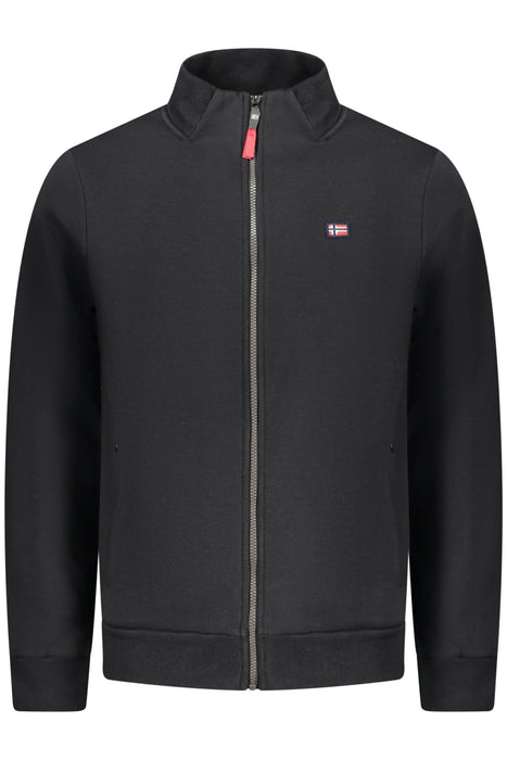 Norway 1963 Mens Black Zip-Up Sweatshirt