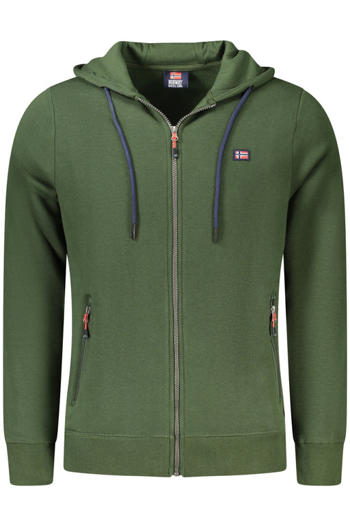 Norway 1963 Mens Green Zip-Up Sweatshirt