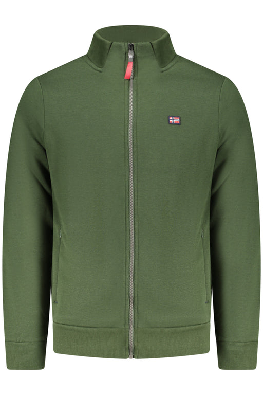 Norway 1963 Mens Green Zip-Up Sweatshirt