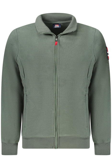 Norway 1963 Mens Green Zip-Up Sweatshirt