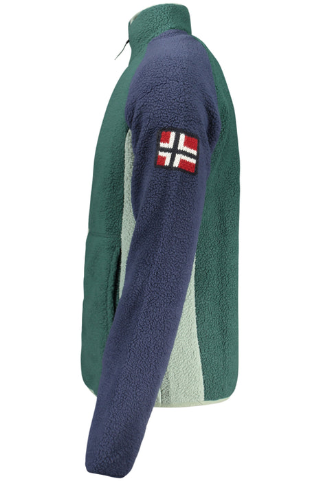 Norway 1963 Mens Green Zip-Up Sweatshirt