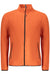 Norway 1963 Mens Orange Zip-Up Sweatshirt