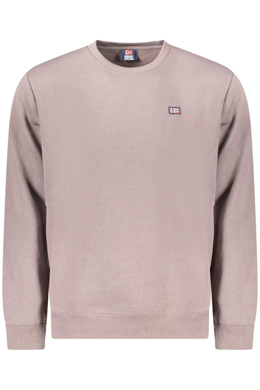 Norway 1963 Mens Brown Zip-Up Sweatshirt