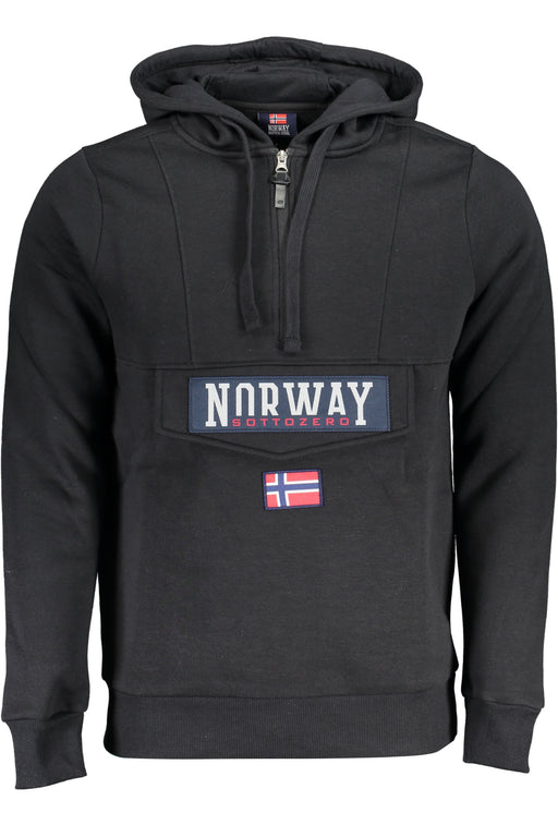 Norway 1963 Black Mens Zipless Sweatshirt