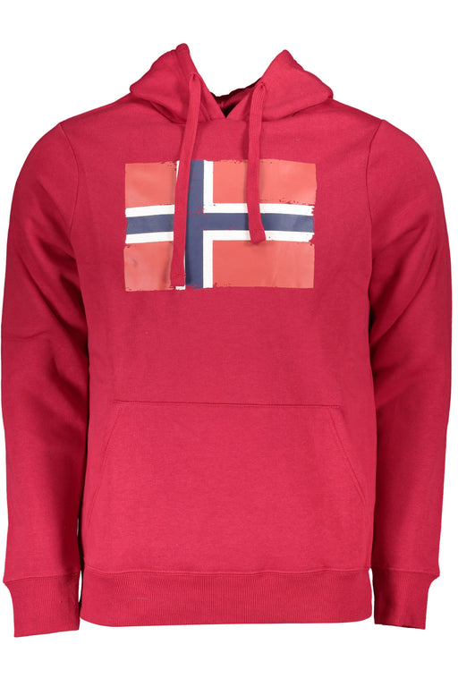 Norway 1963 Mens Red Zip-Out Sweatshirt