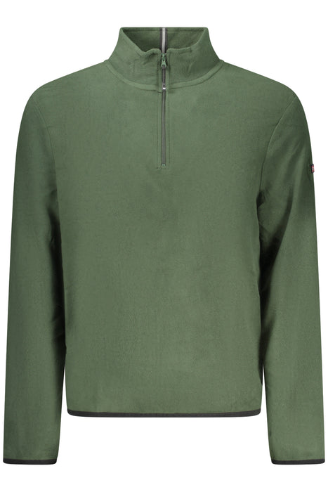 Norway 1963 Mens Zip-Up Sweatshirt, Green