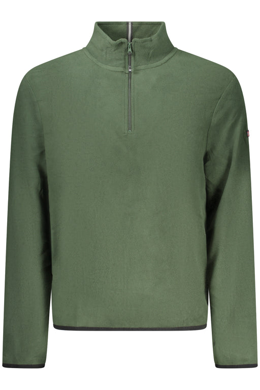 Norway 1963 Mens Zip-Up Sweatshirt, Green