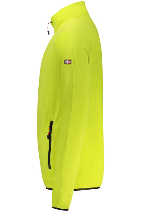 Norway 1963 Mens Zip-Up Sweatshirt, Green