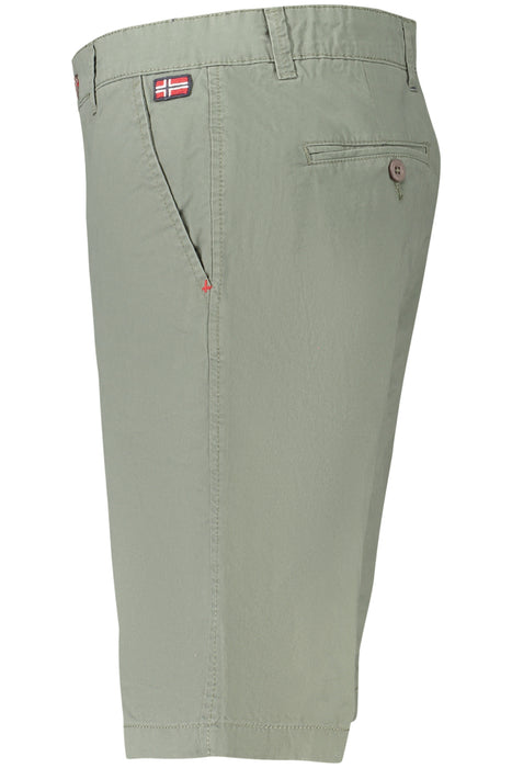 Norway 1963 Mens Bermuda Pants Green