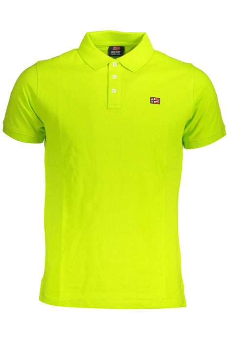 Norway 1963 Mens Short Sleeve Polo Yellow