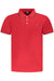 Norway 1963 Mens Short Sleeve Polo Shirt Red