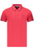 Norway 1963 Mens Short Sleeve Polo Shirt Red