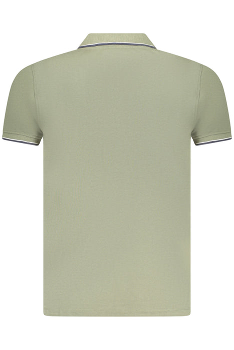 Norway 1963 Mens Short Sleeve Polo Green
