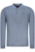 Norway 1963 Mens Long-Sleeved Polo Shirt, Blue