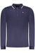 Norway 1963 Mens Long-Sleeved Polo Shirt, Blue