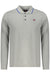 Norway 1963 Mens Long-Sleeved Polo Shirt, Grey