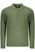 Norway 1963 Mens Long-Sleeved Polo Shirt, Green