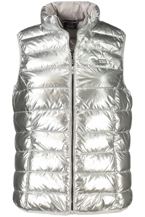 Norway 1963 Womens Silver Sleeveless Jacket