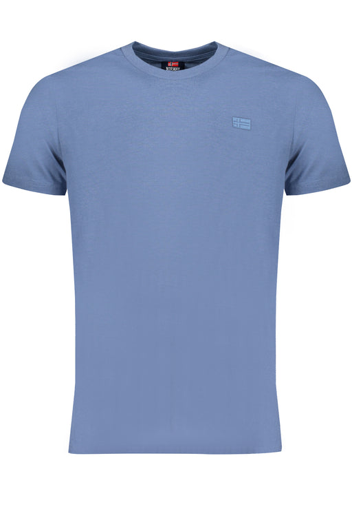 Norway 1963 Mens Short Sleeve T-Shirt Blue