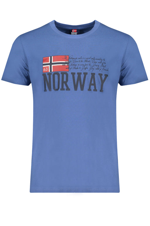 Norway 1963 Mens Short Sleeve T-Shirt Blue