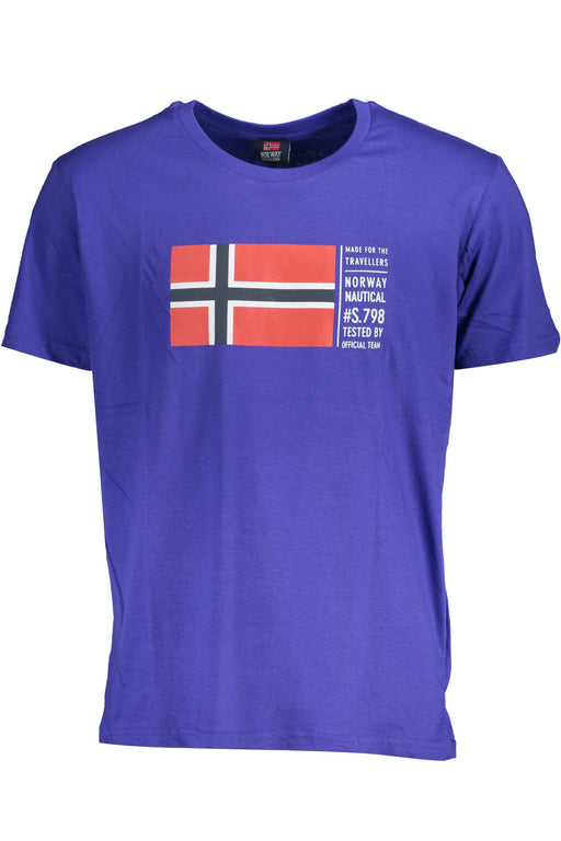 Norway 1963 Mens Short Sleeve T-Shirt Blue