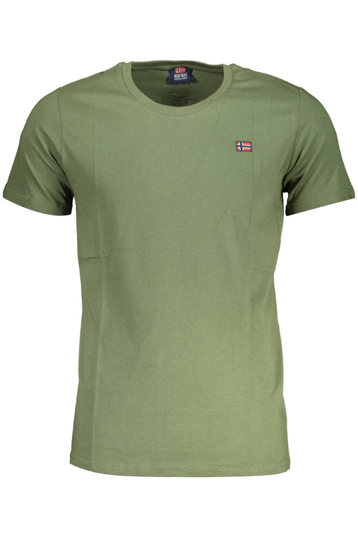 Norway 1963 Mens Short Sleeve T-Shirt Green
