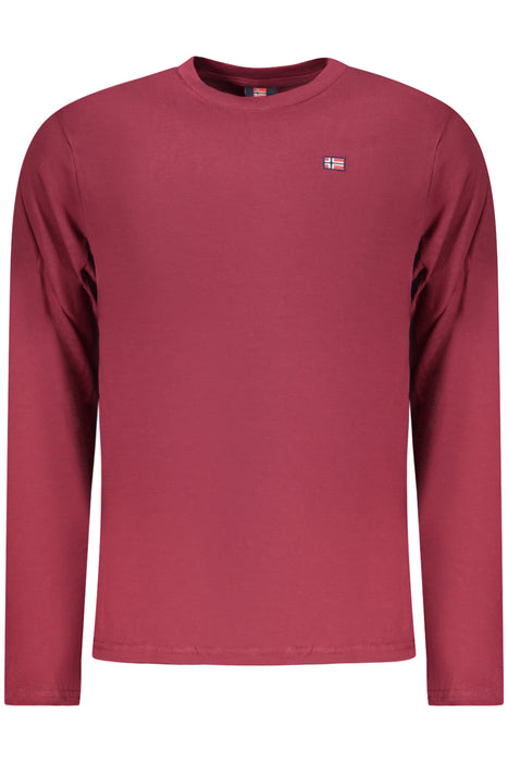 Norway 1963 Mens Long-Sleeved T-Shirt, Red