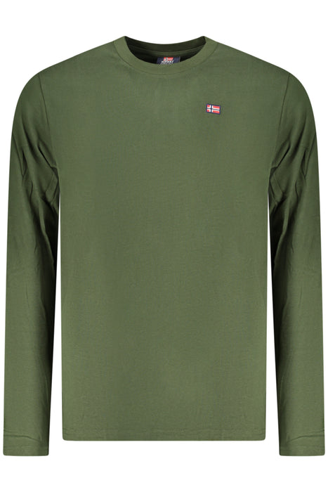 Norway 1963 Mens Long-Sleeved T-Shirt Green