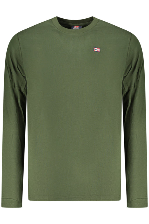 Norway 1963 Mens Long-Sleeved T-Shirt Green
