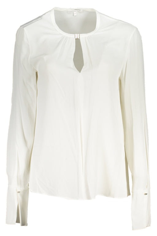 Patrizia Pepe Womens Long Sleeve Shirt White