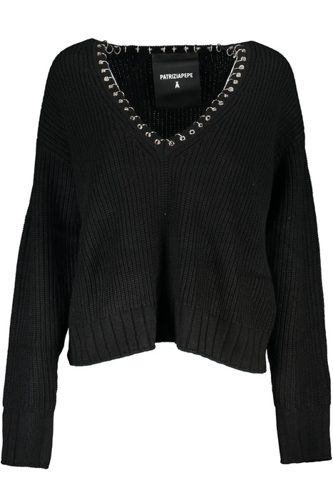 Patrizia Pepe Womens Black Sweater