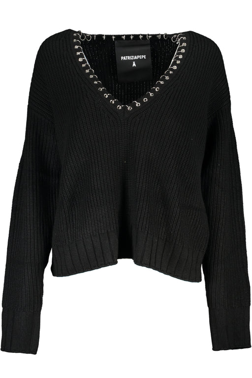 Patrizia Pepe Womens Black Sweater
