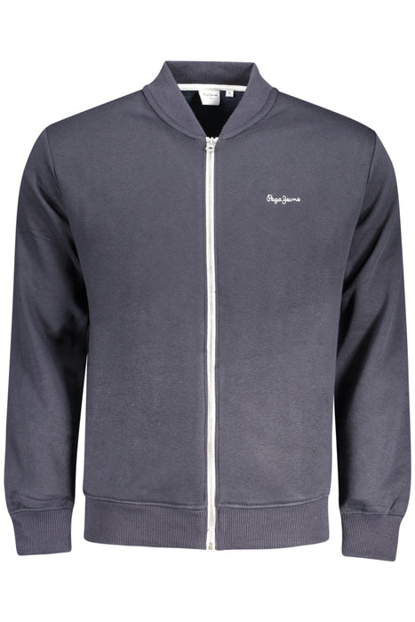 Pepe Jeans Mens Blue Zip-Up Sweatshirt