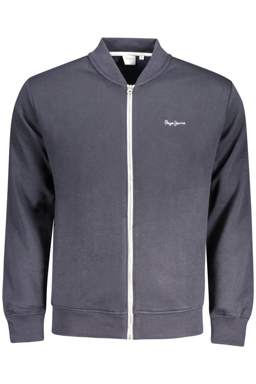 Pepe Jeans Mens Blue Zip-Up Sweatshirt
