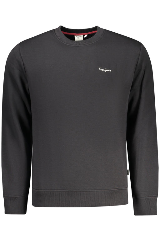 Pepe Jeans Mens Black Zip-Up Sweatshirt