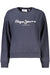 Pepe Jeans Womens Blue Zip-Up Sweatshirt