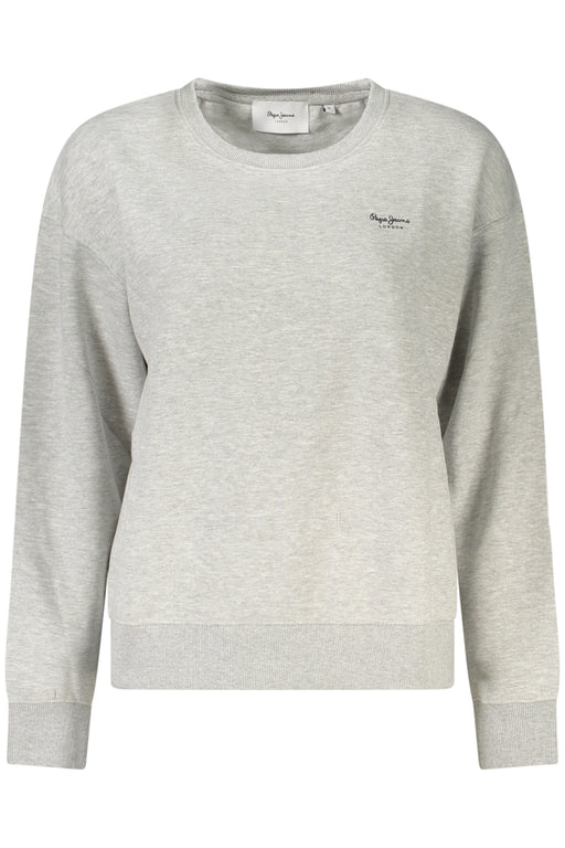 Pepe Jeans Womens Gray Zip-Up Sweatshirt