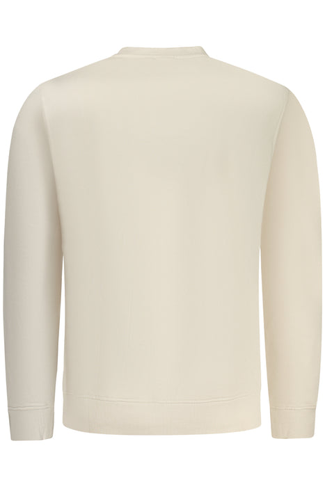 Pepe Jeans Mens Beige Zip-Up Sweatshirt
