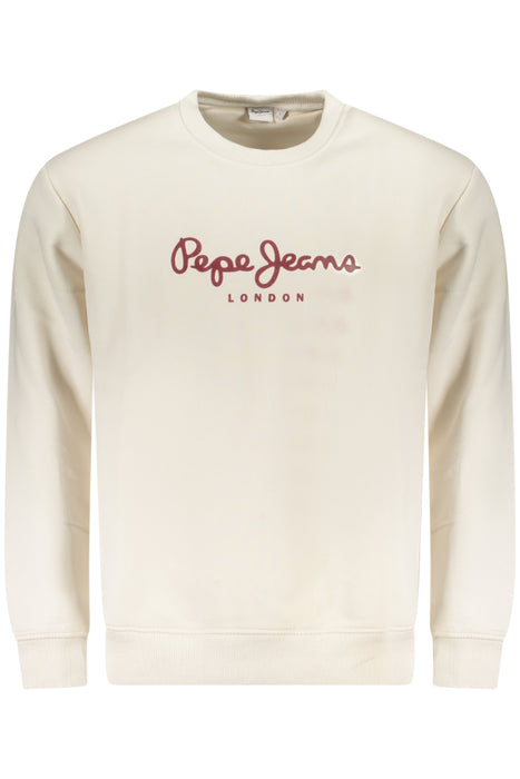 Pepe Jeans Mens White Zip-Up Sweatshirt