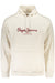 Pepe Jeans Mens White Zip-Up Sweatshirt