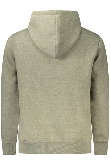 Pepe Jeans Mens Zip-Up Sweatshirt, Green