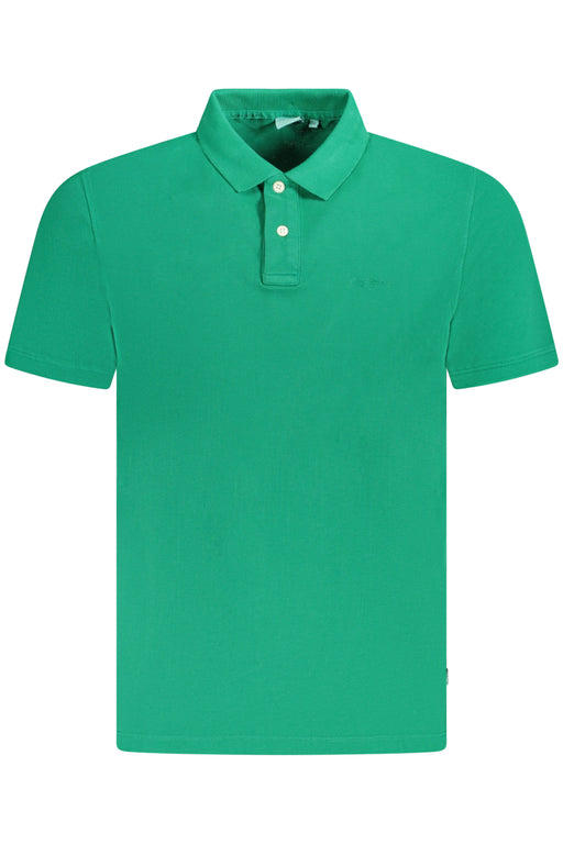 Pepe Jeans Mens Short Sleeve Polo Green