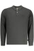 Pepe Jeans Mens Long-Sleeved Polo Shirt, Black