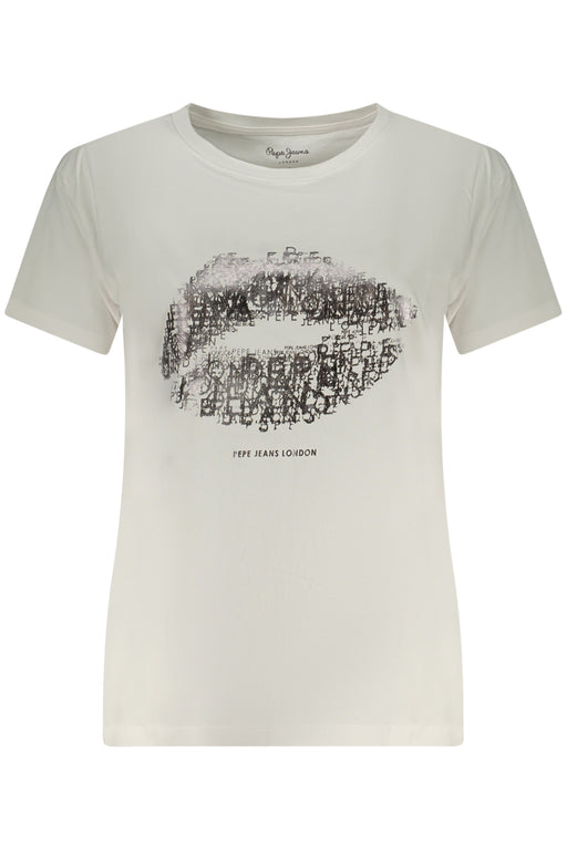 Pepe Jeans Womens Short-Sleeve T-Shirt White